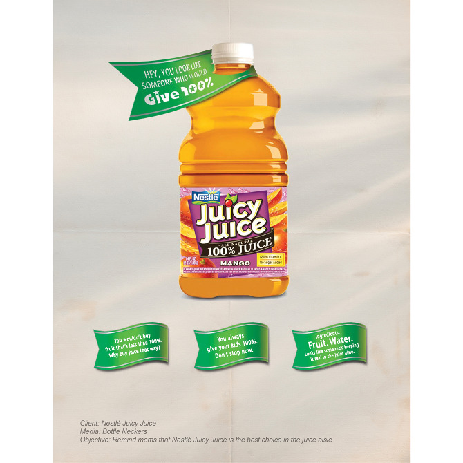 Juicy Juice Bottle Necker Manuel Moreno